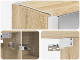 Bathroom Mirror Cabinet Sonoma Oak 53.5 x 15.5 x 70 cm 889233