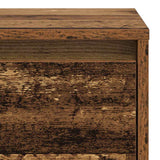 Bedside Cabinet Old Wood 45 x 34 x 44.5 cm Engineered Wood 8000981