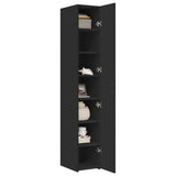 Highboard Black 30x42.5x185 cm Engineered Wood 3281393
