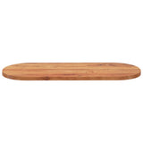 Table Top 120x50x3.8 cm Oval Solid Wood Acacia 370098