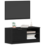 TV Cabinet 2 pcs Black Oak 80 x 35 x 36.5 cm Engineered Wood 862746