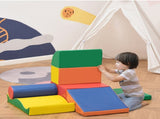 Soft Play Set, 7 Piece Foam Blocks, Toddler Climb and Crawl Activity Play Set for 1-3 Years, T3398P348553
