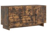 Sideboard Smoked Oak 89 x 34.5 x 60 cm Engineered Wood 893970