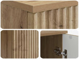 Desk with Shelf Artisan Oak 142.5 x 50 x 75 cm Engineered Wood 3414629