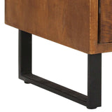 Bedside Cabinet 40x30x50 cm Solid Mango Wood 247942