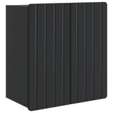 Wall-Mounted Cabinet Black 59 x 31 x 64 cm Engineered Wood 898236