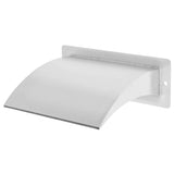 Pool Fountain Stainless Steel 30x9x26 cm Silver 43691