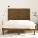 Wall Headboard Honey Brown 159.5x3x110 cm Solid Wood Pine 824951