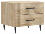Bedside Cabinet Sonoma Oak 43 x 34.5 x 47.5 cm Engineered Wood 894759