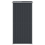 Garden Shed Anthracite 192x108x223 cm Galvanised Steel 319271