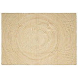 Area Rugs White 200 x 290 cm Jute 42010726