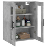 Wall Mounted Cabinet Concrete Grey 69.5x34x90 cm 828504