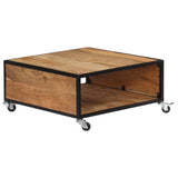 Coffee Table 70x70x32 cm Solid Acacia Wood 247684