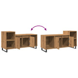 ZNTS TV Cabinet Artisan Oak 100x35x55 cm Engineered Wood 857457