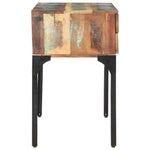 ZNTS Desk 118x48x75 cm Solid Reclaimed Wood 320665