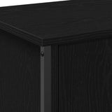 TV Cabinet Black Oak 100 x 35 x 45 cm Engineered Wood 873888