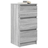 Sideboard Grey Sonoma 37.5x35x76 cm Engineered Wood 861729