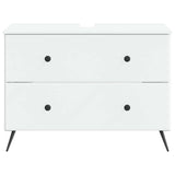 Bathroom Sink Cabinet BREDA White 82 x 41x 59 cm 897455
