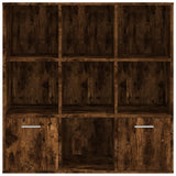 Book Cabinet Smoked Oak 98x30x98 cm 815447