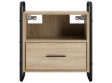 Hanging Bedside Cabinet 2 pcs Sonoma Oak 40 x 30 x 60 cm 8013569