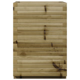 Garden Planter 50x50x72 cm Impregnated Wood Pine 3282613