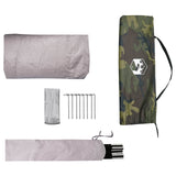 Tunnel Tent Camouflage 4-Person 185T Polyester with PU Coating 42019361