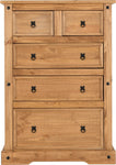 ZNTS Corona 3+2 Drawer Chest 100-102-024