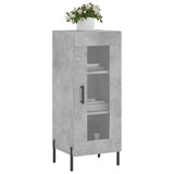 Sideboard Concrete Grey 34.5x34x90 cm Engineered Wood 828808