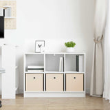 Sideboard with Drawer White 88.5 x 27.5 x 63.5 cm 8000508