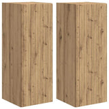 TV Wall Cabinet Wall-mounted 2 pcs Artisian Oak 30 x 31 x 80 cm 892308