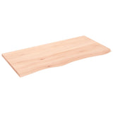 Bathroom Countertop 100x50x2 cm Untreated Solid Wood 3156035