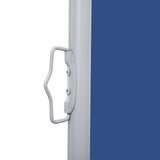 Retractable Side Awning Blue 100x1000 cm 48476