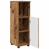 Bathroom Furniture Set 3 pcs Old Wood Engineered wood & Metal 3392951