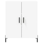 Highboard White 69.5x34x180 cm Engineered Wood 3189261
