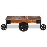 Coffee Table Reclaimed Wood 90x45x35 cm 243980