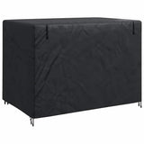 Outdoor Swing Cover Black 220 x 125 x 170 cm 600D Oxford Fbric 4105920