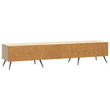 TV Cabinet Sonoma Oak 147 x 34.5 x 30 cm Engineered Wood 895627