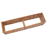 Garden Raised Bed 200x50x50 cm Solid Teak Wood 48975