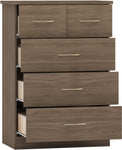 ZNTS Nevada 3+2 Drawer Chest 100-102-119