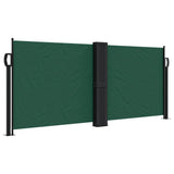 ZNTS Retractable Side Awning Dark Green 100x1000 cm 4004695