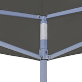 Foldable Party Tent Pop-Up 3x3 m Anthracite 44963