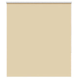 ZNTS Roller Blind Blackout Beige 130x150 cm Fabric Width 126.6 cm Polyester 4010744