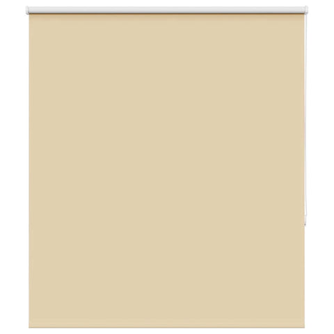 ZNTS Roller Blind Blackout Beige 130x150 cm Fabric Width 126.6 cm Polyester 4010744