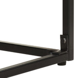 Sideboard Black 60x30x120 cm Solid Acacia and Mango Wood 321613