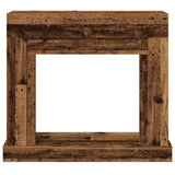 Fireplace Surround Old Wood 100x30x87.5 cm Engineered Wood 854569