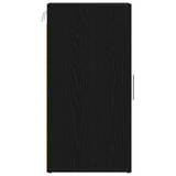 Shoe Cabinets 2 pcs Black Oak 32x35x70 cm Engineered Wood 862076