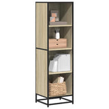 Book Cabinet Sonoma Oak 40x35x139 cm Engineered Wood 849125