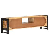 TV Cabinet 140x30x40 cm Rough Mango Wood 320193