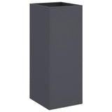 Planter Anthracite 32x29x75 cm Steel 841573