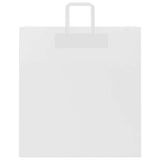 Paper Bags 50 pcs with Handles White 45x17x48 cm 4101835